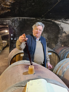 La caisse découverte du château des Moriers