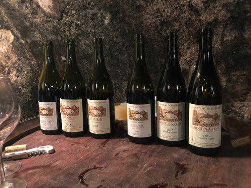 La caisse découverte du château des Moriers