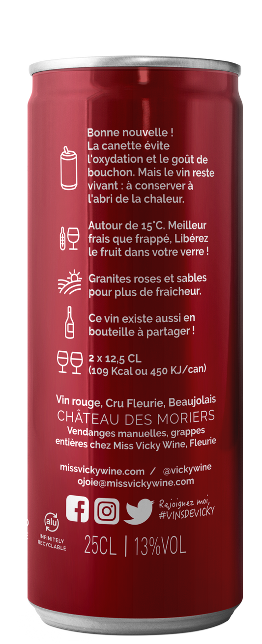 O JOIE ! La Canette de 25CL à partir de 3 canettes (1 bouteille)