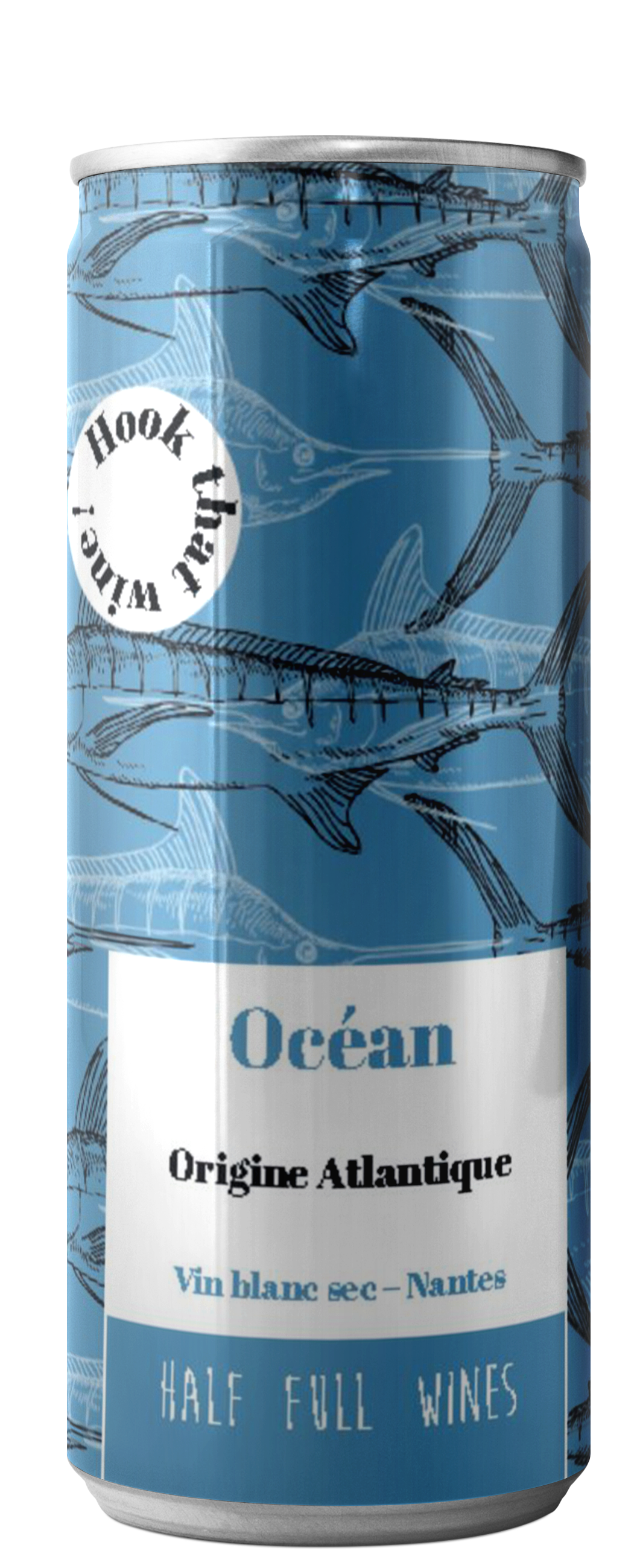 OCEAN ! La Canette de muscadet 25CL par 3, 12 ou 24