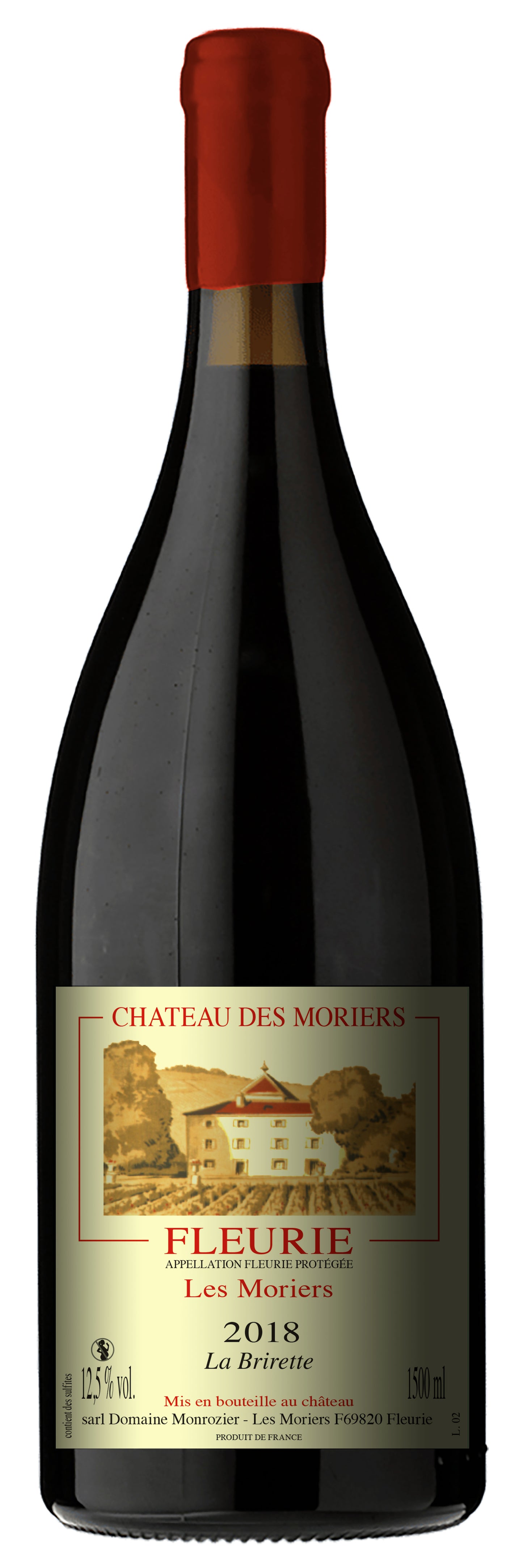 Magnum Fleurie La Brirette 2018, Château des Moriers
