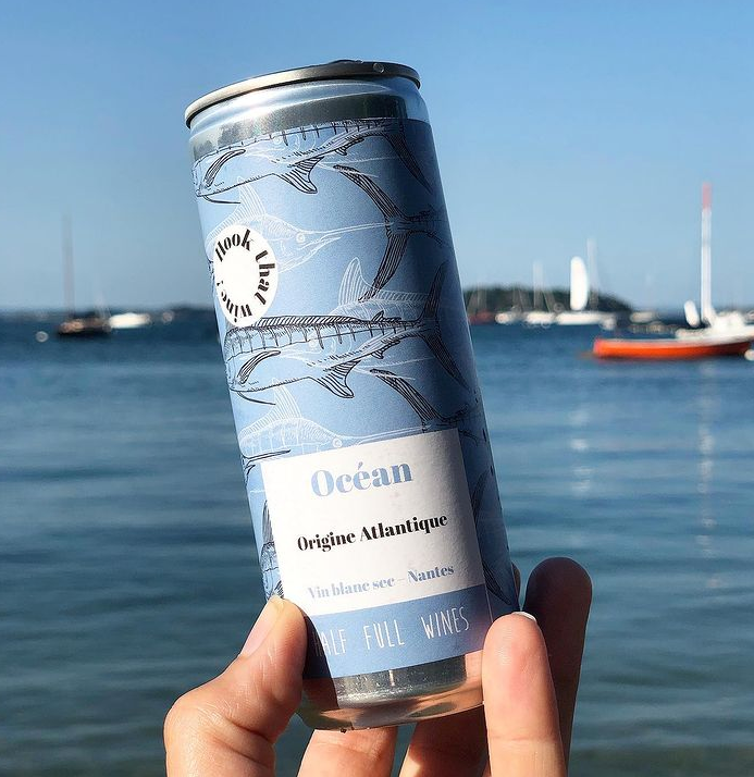 OCEAN ! La Canette de muscadet 25CL par 3, 12 ou 24
